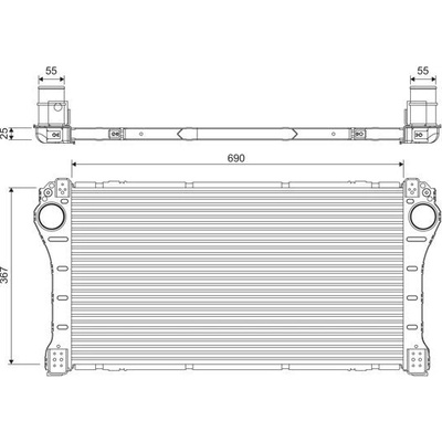 Chladič turba VALEO 818364