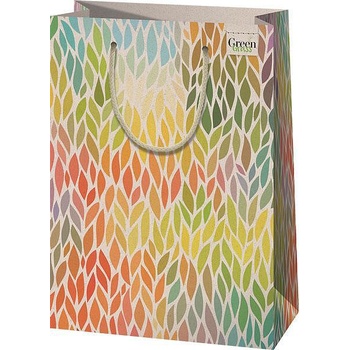 Image 1 of Cardex Екологична подаръчна торбичка от трева, Дъга, Л, 24х35см