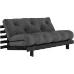 Karup Design Тъмносив разтегателен диван 160 cm Roots Black Night - Karup Design (123402734160)
