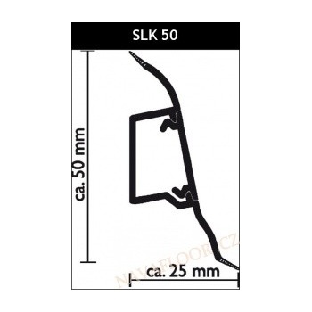 Döllken Soklová lišta SLK 50 W 647 2,5 m