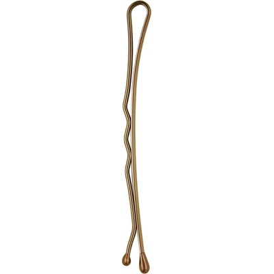 HAIR CARE sponky do vlasov zvlnené blond 5 cm - 20 ks