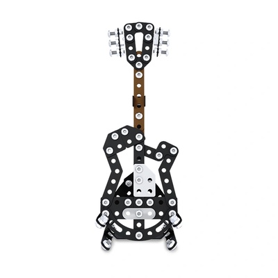 MetalCraft Метален конструктор MetalCraft, Мини китара GL, черна (M3209-B)