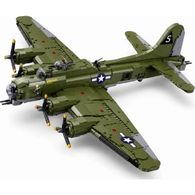 Sluban B1367 Americký bombardér B-17G v mierke 1:44
