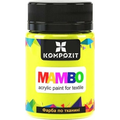 Mambo fluo farba na textil a kožu 50 ml 82 fluorescenčná limetková