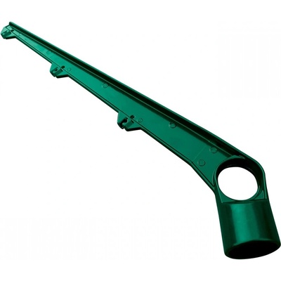 PILECKÝ Bavolet pro sloupek IDEAL a PILCLIP hliníkový jednostranný 48 mm zelený