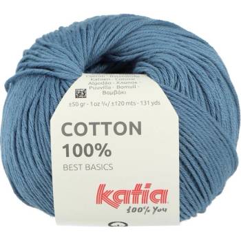 Katia Cotton 100% tmavá modrá 38
