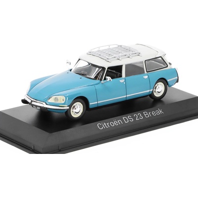 NOREV Citroen DS23 Break 1974 modrá / bílá 1:43