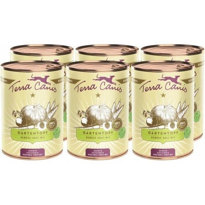 Terra Canis Garden Casserole carefully cooked fruit and vegetable mix 6 x 400 g
