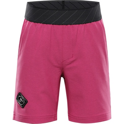 ALPINE PRO Детски бързосъхнещи шорти с Cool Dry ALPINE PRO ZAMBO 3 fuchsia red ALPINE PRO | Rozov | Момичешки | 104/110