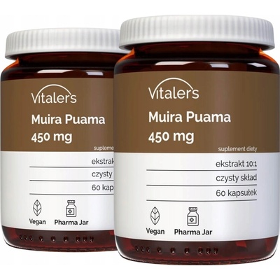 Vitaler's Muira Puama 450 mg 60 kapsúl