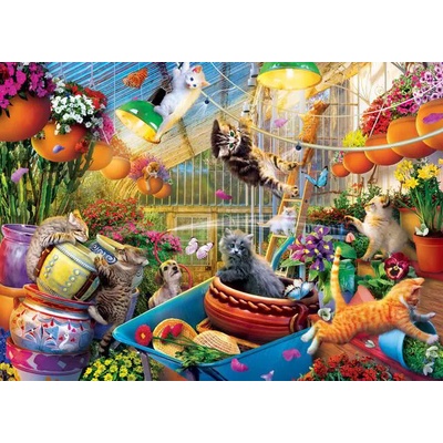 Masterpieces - Puzzle Greenhouse Gone Wild - 1 000 piese