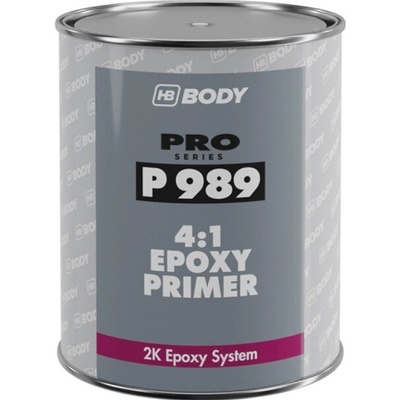HB BODY 989 - Dvojzložková epoxidová základná farba šedá 1 L