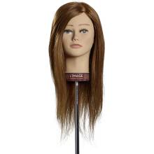 L´image Cvičná hlava stredná blond Limage Julia 40 cm