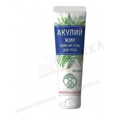 Záchranář SUSTAVITAL kosmetický elixír gel na tělo se žraločím olejem 100 ml