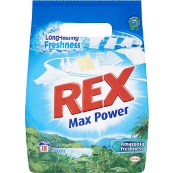 Rex Max Power Amazonia Freshness prací prášek na bílé i barevné prádlo 18 PD 1,17 kg