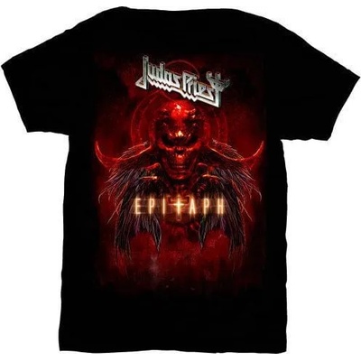 Judas Priest Epitaph Red Horns Black XL Риза (JPTEE07MB04)
