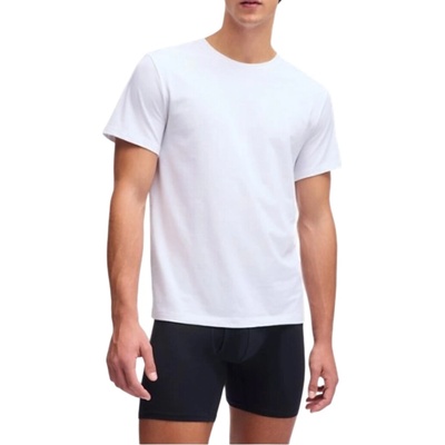 Under Armour M UA Perf Cotton Crew Neck-2pk white