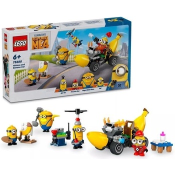 LEGO® Despicable Me 4 - Minions and Banana Car (75580)