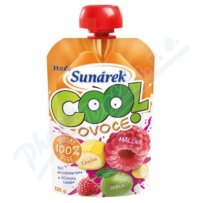 Sunárek Cool ovoce malina banán jablko 120 g