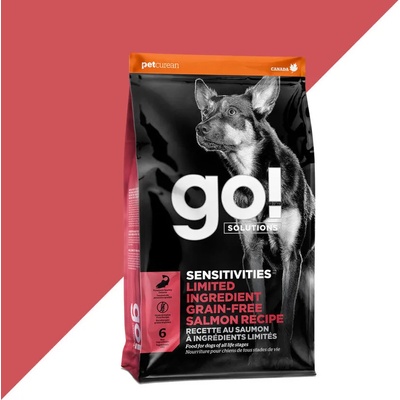 Go! solutions Go! sensitivities Суха хипоалергенна храна за кучета със сьомга