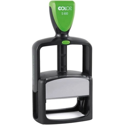 Colop Печат Green Line S600, правоъгълен, 58 x 37 mm, син (1085100016)