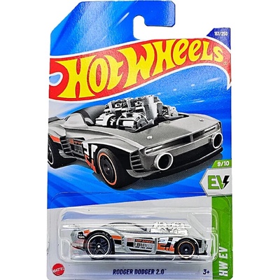 Mattel Hot Wheels Rodger Dodger 2.0 šedivý