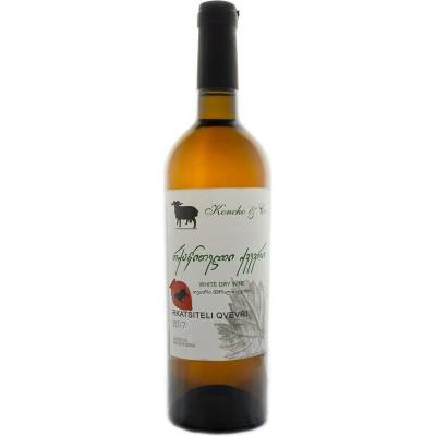 Vinařství Koncho & Co RKATSITELI QVEVRI suché bílé 13% 0,75 l (holá láhev)
