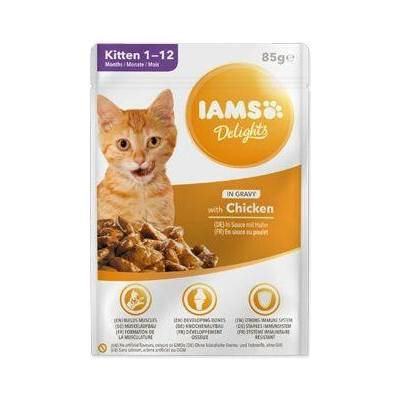 IAMS Cat Mačiatko Kura v omáčke 85 g