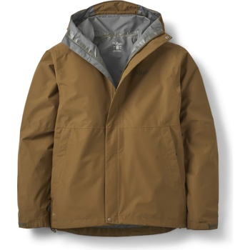 Rab Мъжко водоустойчиво яке Rab Downpour Jacket Waterproof jacket - Oak - размер XL (002-3518-0714)
