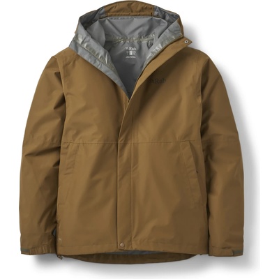 Rab Мъжко водоустойчиво яке Rab Downpour Jacket Waterproof jacket - Oak - размер XL (002-3518-0714)
