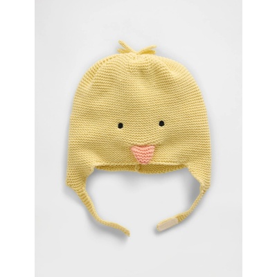 GAP Baby pletená čiapka Žltá