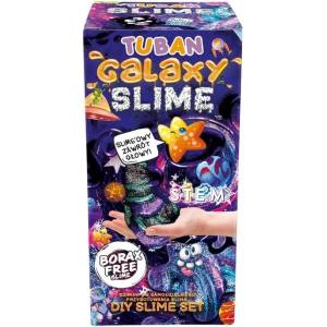 TUBAN Творчески комплект Tuban - Направи си сам слайм Galaxy, черен с брокат (TU3773) - ozone