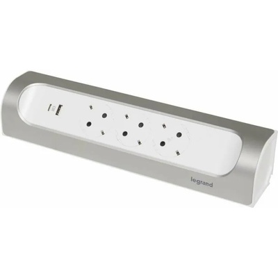 Legrand 3 Plug + 2 USB (694504)
