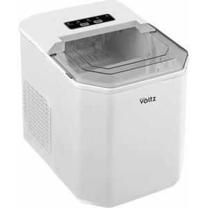 Oliver voltz Ледогенератор Oliver Voltz OV51447B, 120W, 12 кг/24 часа, 1.3 л, 9 кубчета за цикъл работа, Индикатор за лед и вода, Бял (5OV51447BW) Ледогенератор