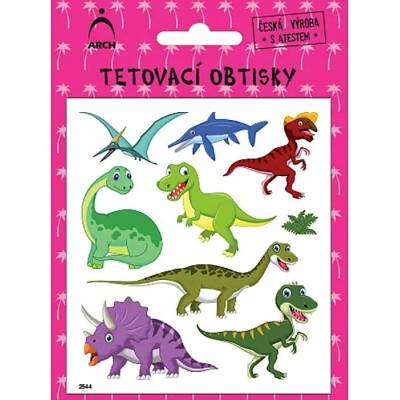 Arch Dětské tetování Dinosauři 04