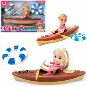 Trifox Doll girl in a kayak