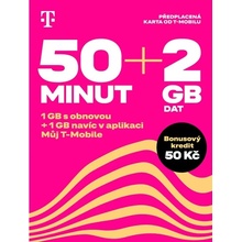 T-Mobile TWIST Sim karta 50 minut + 2GB