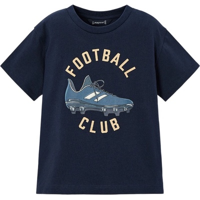 MAYORAL chlapecké tričko KR Football Club tm. modrá