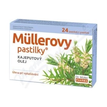 Pastilky s kajeputovým olejem Dr.Müller pas. 24