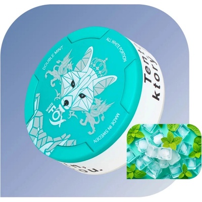 White Fox Double Mint 16 mg/g 20 vrecúšok