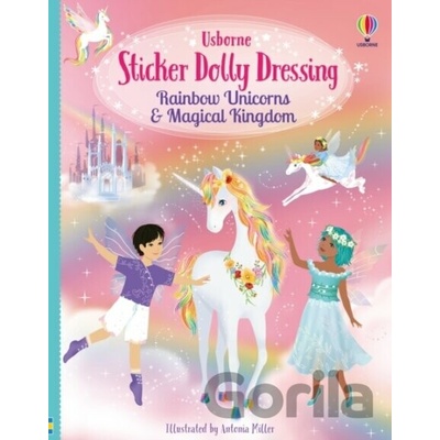 Sticker Dolly Dressing Rainbow Unicorns and Magical Kingdom - Fiona Watt