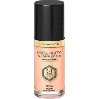 Max Factor Facefinity All Day Flawless SPF20 tekutý make-up s uv ochranou c40 light ivory 30 ml