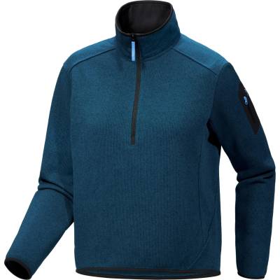 Arc'teryx Дамски поларен пуловер Arc'teryx Women's Covert Zip Neck Fleece jumper - Midnight Frost Heather - размер XS (105-4772-0411)