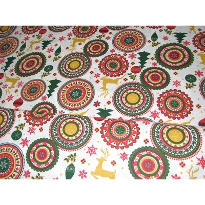 Vianočná Bavlna š.140cm