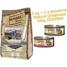 Natural Greatness Rabbit Recipe All Br.Light Fit 2 kg