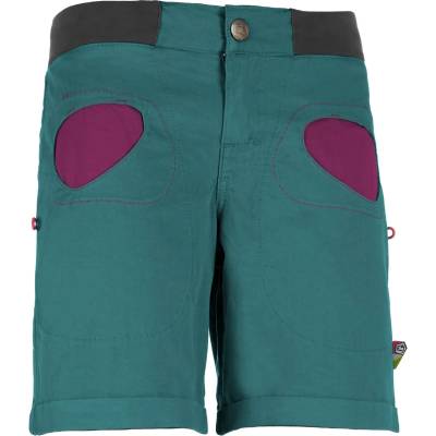 E9 Дамски къси панталони E9 Women's Onda Short Bouldering trousers - Green Lake (109-0982-1914)