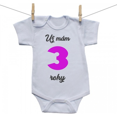 Boodyy Body s krátkym rukávom Už mám roky Dievča