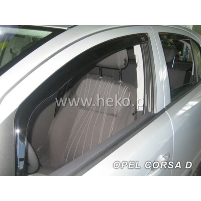 Deflektory Opel Corsa D 2006-2014 predné