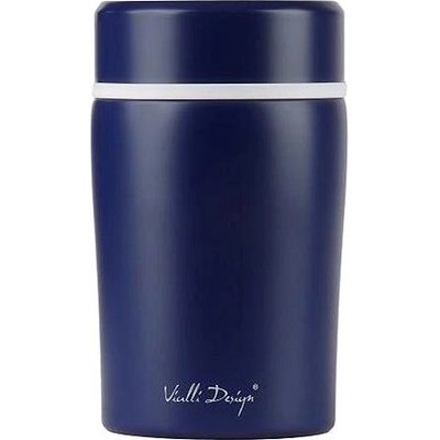 Vialli Design Termoska na jídlo modrá FUORI 500 ml