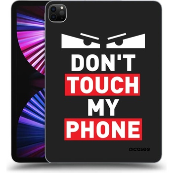 Picasee silikónový čierny obal Apple iPad 11 2021 3.generace Shadow Eye Transparent